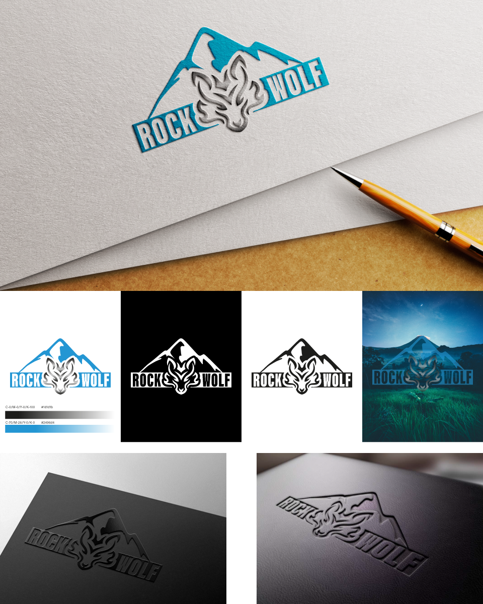 Diseño de Logo para Rock Wolf